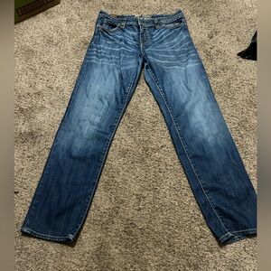 Kut from the Kloth Men's Dark Blue Straight Jeans